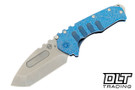 Medford Praetorian T Tanto - Tumbled S90V - Sculpted Titanium #3
