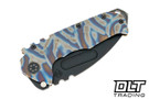Medford Praetorian T Tanto - PVD S90V - Flamed & Bronze Titanium - PVD Hardware & Clip #1