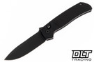 Pro-Tech Terzuola ATCF Operator - Black Handle - Black MagnaCut Blade