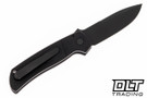 Pro-Tech Terzuola ATCF Operator - Black Handle - Black MagnaCut Blade