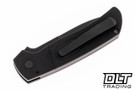 Pro-Tech Terzuola ATCF Operator - Black Handle - Black MagnaCut Blade