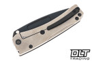 Medford Slim Midi Tanto - PVD S90V - Tumbled Titanium - PVD Hardware & Clip