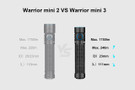 Olight Warrior Mini 3 - Black Olight Warrior Mini 3 - Black