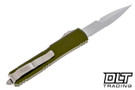 Microtech 120-11OD Ultratech Bayonet - OD Green Handle - Stonewashed Blade