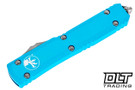 Microtech 121-11TQ Ultratech S/E - Turquoise Handle - Stonewashed Blade Microtech 121-11TQ Ultratech S/E - Turquoise Handle - Stonewashed Blade