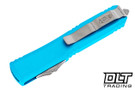 Microtech 121-11TQ Ultratech S/E - Turquoise Handle - Stonewashed Blade Microtech 121-11TQ Ultratech S/E - Turquoise Handle - Stonewashed Blade
