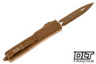 Microtech 122-3CTA Ultratech D/E - Tan Cerakote Handle - Tan Cerakote Blade