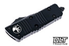 Microtech 238-2T Mini Troodon D/E - Black Handle - Black Blade