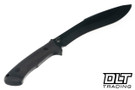 Spartan Blades Harsey Kukri - Black Blade - Black Handle