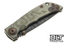 Spartan Blades Harsey Folder 3.25 - Join or Die - Damascus Blade