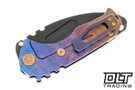Medford Praetorian Genesis T Drop Point - PVD S90V - Sculpted Titanium - Dual Finish Clip #1