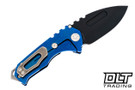 Medford Praetorian Genesis T Drop Point - PVD S90V - Blue Titanium