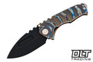 Medford Praetorian Genesis T Drop Point - PVD S90V - Flamed & Bronze Titanium #3 Medford Praetorian Genesis T Drop Point - PVD S90V - Flamed & Bronze Titanium #3