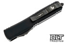 Microtech 122-1DLCTCFS Ultratech D/E - Carbon Fiber - Black DLC Blade - Signature Series