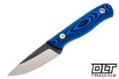 Warlander Talon - Black & Blue G-10 - Black Liners