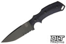Bastinelli R.E.D. Fixed Blade V2 - PVD Partially Serrated