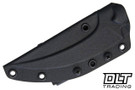 Bastinelli Mako Fixed Blade - Black G-10 - PVD