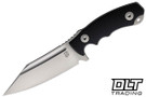 Bastinelli Assaucalypse Fixed Blade - Black G-10 - Stonewash