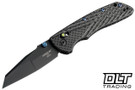 Hogue Deka Manual - Black Wharncliffe 20CV - Carbon Fiber - Green Tritium Insert - Collector Series