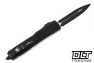 Microtech 122-3TFRGTBKS Ultratech D/E - Black Frag G-10 - Black Blade - Signature Series