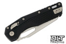 Microtech 210T-12IMBK MSI S/E - Black Injection Molded Handle - Stonewashed Blade