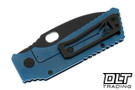 Medford TFF-1 PVD S90V - Blue Titanium - PVD Hardware & Clip