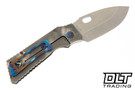 Medford TFF-1 Tumbled S90V - Textured Sculpting - Flamed Hardware & Clip #3
