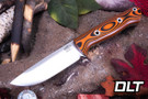 Bark River Bravo 1 Cru-Wear Tigerstripe G-10 - Hollow Pins - Rampless
