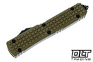 Microtech 121-1FRGTODS Ultratech S/E - OD Green Frag G-10 - Black Blade - Signature Series