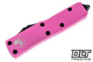 Microtech 233-3BPK UTX-85 T/E - Pink Cerakote Handle - Black Blade