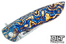 Herman Knives Sting 7 - Black Timascus Damacore Full Dress
