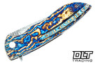 Herman Knives Sting 7 - Black Timascus Damacore Full Dress
