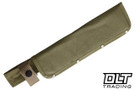 Tan Canvas Sheath for the Libertariat Machete. 