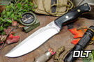 Strike Force II 3V Black Canvas Micarta - Orange Liners - Brass Pins