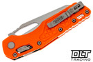 Microtech 210-11FRGTOR MSI S/E - Orange Frag G-10 - Stonewashed Blade