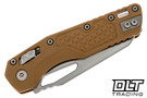 Microtech 210-11FRGTTA MSI S/E - Tan Frag G-10 - Stonewashed Blade