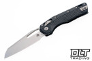 Microtech 210T-10PMBK MSI S/E - Black Injection Molded Handle - Stonewashed Blade