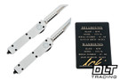 Microtech 419-1SETSTDS UTX-70 Hellhound & Warhound Combo Set - Storm Trooper Handle - White Blade