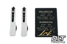 Microtech 419-1SETSTDS UTX-70 Hellhound & Warhound Combo Set - Storm Trooper Handle - White Blade