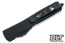 Microtech 119W-1TS Ultratech Warhound - Black Handle - Black Blade - Signature Series