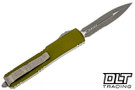 Microtech 122-11APOD Ultratech D/E - OD Green Handle - Apocalyptic Blade Microtech 122-11APOD Ultratech D/E - OD Green Handle - Apocalyptic Blade