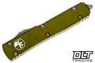 Microtech 122-11APOD Ultratech D/E - OD Green Handle - Apocalyptic Blade Microtech 122-11APOD Ultratech D/E - OD Green Handle - Apocalyptic Blade