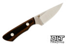 Edge Knife Works Mini Huntsman Nitro-V - Mocha Micarta #2