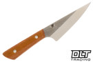 Edge Knife Works 4.5" Utility MagnaCut - Natural Canvas Micarta #3