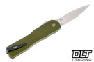 Kershaw Livewire 9000OL - Olive Green Aluminum - Stonewash MagnaCut Blade