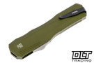 Kershaw Livewire 9000OL - Olive Green Aluminum - Stonewash MagnaCut Blade