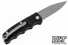 Boker Mini Kalashnikov Button Lock Auto - AKS-74 D2 Blade - Black Aluminum Handle