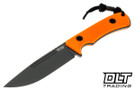 TRC South Pole - Orange G-10 - DLC Vanadis 4E - Kydex Sheath