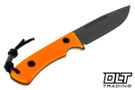 TRC South Pole - Orange G-10 - DLC Vanadis 4E - Kydex Sheath