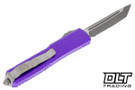 Microtech 123-11APPU Ultratech T/E - Purple Handle - Apocalyptic Blade